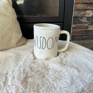 Rea Dunn “Wisdom”‎ ceramic coffee cup mug